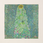 Gustav Klimt - De zonnebloem Sjaal<br><div class="desc">The Sunflower - Gustav Klimt,  Oil on Canvas,  1907</div>