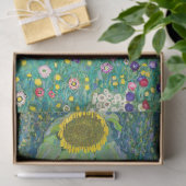 Gustav Klimt - De zonnebloem Tissuepapier (Geschenk)