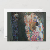 Gustav Klimt Death and Life Briefkaart (Voorkant / Achterkant)