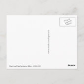 Gustav Klimt Death and Life Briefkaart (Achterkant)