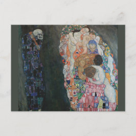 Gustav Klimt Death and Life Briefkaart