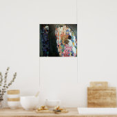 Gustav Klimt Death and Life Poster (Keuken)