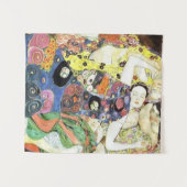 Gustav Klimt Die Jungfrauen Wandkleed (Voorkant (horizontaal))