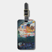 Gustav Klimt - Dood en Leven Bagagelabel (Voorkant verticaal)