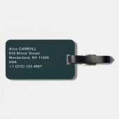 Gustav Klimt - Dood en Leven Bagagelabel (Achterkant horizontaal)