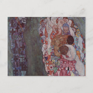 Gustav Klimt - Dood en Leven Briefkaart