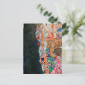 Gustav Klimt - Dood en Leven Briefkaart (Staand voorkant)