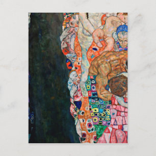 Gustav Klimt - Dood en leven Briefkaart