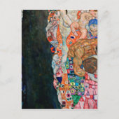 Gustav Klimt - Dood en Leven Briefkaart (Voorkant)