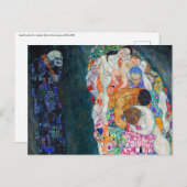 Gustav Klimt - Dood en Leven Briefkaart (Voorkant / Achterkant)