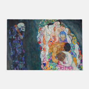 Gustav Klimt - Dood en Leven Deurmat