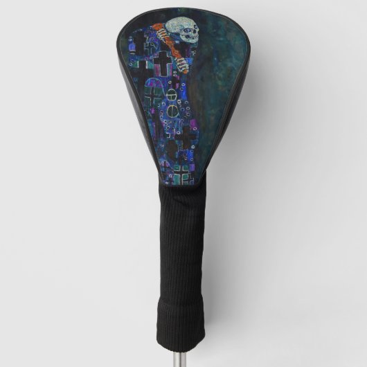 Gustav Klimt - Dood en Leven Golfheadcover (Voorkant)