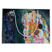 Gustav Klimt - Dood en Leven Groot Cadeauzakje (Achterkant)