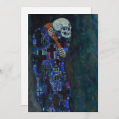 Gustav Klimt - Dood en Leven Kaart (Voorkant / Achterkant)