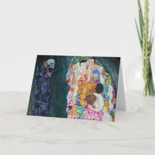 Gustav Klimt - Dood en Leven Kaart