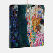 Gustav Klimt - Dood en Leven Keramisch Ornament (Rechts)