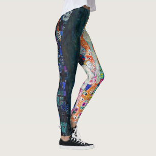 Gustav Klimt - Dood en Leven Leggings