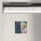 Gustav Klimt - Dood en Leven Magneet (Insitu (Vaatwasser))