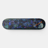 Gustav Klimt - Dood en Leven Persoonlijk Skateboard (Horizontaal)