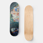Gustav Klimt - Dood en Leven Persoonlijk Skateboard (Voorkant)