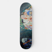 Gustav Klimt - Dood en Leven Persoonlijk Skateboard (Voorkant)