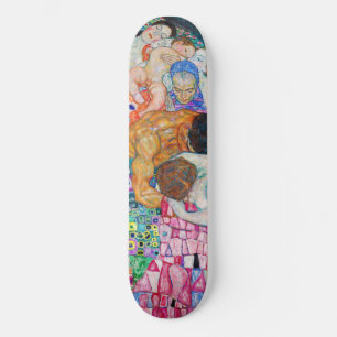 Gustav Klimt - Dood en Leven Persoonlijk Skateboard