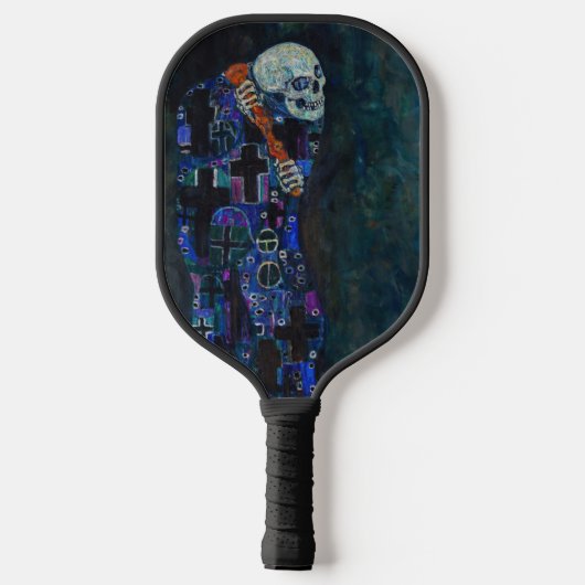 Gustav Klimt - Dood en Leven Pickleball Paddle (Achterkant)
