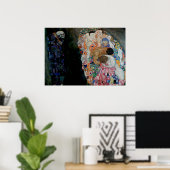 Gustav Klimt - Dood en Leven Poster (Thuiskantoor)
