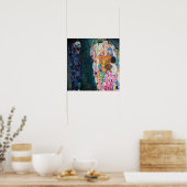 Gustav Klimt - Dood en Leven Poster (Keuken)