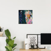 Gustav Klimt - Dood en Leven Poster (Thuiskantoor)