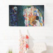 Gustav Klimt - Dood en Leven Spandoek (Insitu)