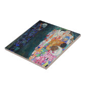 Gustav Klimt - Dood en Leven Tegeltje (Zijkant)