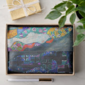 Gustav Klimt - Dood en Leven Tissuepapier (Geschenk)