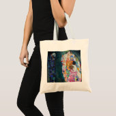 Gustav Klimt - Dood en Leven Tote Bag (Voorkant (product))