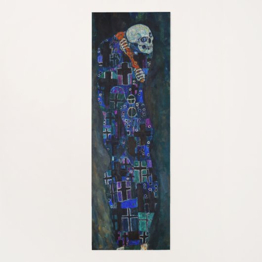 Gustav Klimt - Dood en Leven Yogamat (Achterkant)