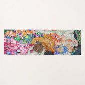 Gustav Klimt - Dood en Leven Yogamat (Voorkant (horizontaal))