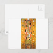 Gustav Klimt End of the Wall Briefkaart (Voorkant / Achterkant)