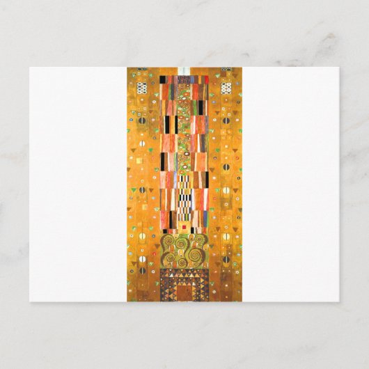 Gustav Klimt End of the Wall Briefkaart (Voorkant)