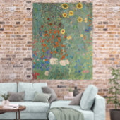 Gustav Klimt Farm Garden with Sunflowers (1907) Poster