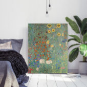 Gustav Klimt Farm Garden with Sunflowers (1907) Poster