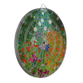 Gustav Klimt , “ Farmhouse garden ” Dartbord (Voorkant Links)