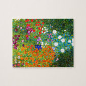Gustav Klimt , “ Farmhouse garden ” Legpuzzel (Horizontaal)