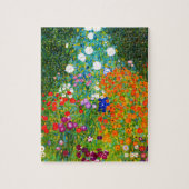 Gustav Klimt , “ Farmhouse garden ” Legpuzzel (Verticaal)