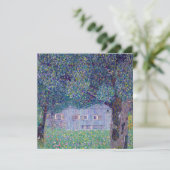 Gustav Klimt - Farmhouse in Opper-Oostenrijk Bedankkaart (Staand voorkant)