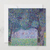 Gustav Klimt - Farmhouse in Opper-Oostenrijk Bedankkaart (Voorkant)