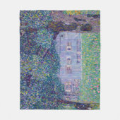 Gustav Klimt - Farmhouse in Opper-Oostenrijk Fleece Deken (Voorkant)