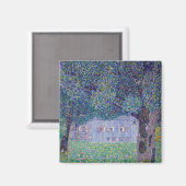 Gustav Klimt - Farmhouse in Opper-Oostenrijk Magneet (Voorkant / Achterkant)