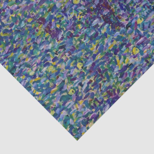 Gustav Klimt - Farmhouse in Opper-Oostenrijk Tissuepapier (Detail)