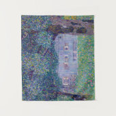 Gustav Klimt - Farmhouse in Opper-Oostenrijk Wandkleed (Voorkant)