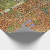 Gustav Klimt - Farmhouse met vogelbomen Cadeaupapier (Hoek)